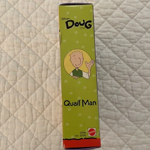 Disney’s Collectible Doug Quail Man Figure, Made by Mattel, New in Box - Picture 5 of 8